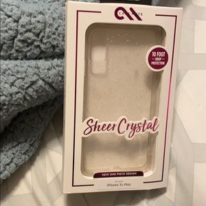 iPhone XS Max Casemate sheer crystal case